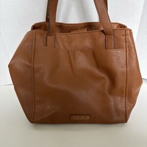 Pioneer Woman Large Faux Leather Shoulder Bag‎ Purse -Missing Crossbody Strap